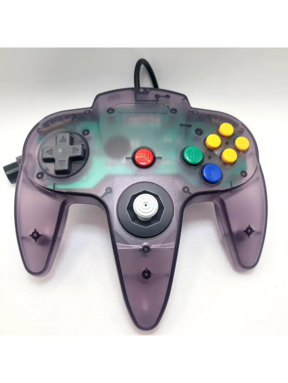 Nintendo 64 Wired Controller for N64 - TeknoGame® - Atomic Purple - NEW IN BOX!